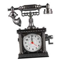 Traditional Whirling Call Plastic Telephone Copy-Black color