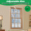 Pellucid Thermal Insulation Window Cover-130 to 160 cm 3