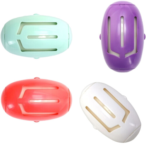 4PCS Pet Hair Removal Rollers Washable Reusable Design-Red 1