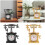 Traditional Whirling Call Plastic Telephone Copy-Black color 3