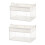 Clear Net Fabric Storage Box With Strong Metal Frame For-M 2