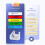 Portable Printer Color Label Printer for B18 Thermal-BK 5