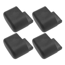 4 Stück Stuhlbeinschoner Gummi oval 40x80mm