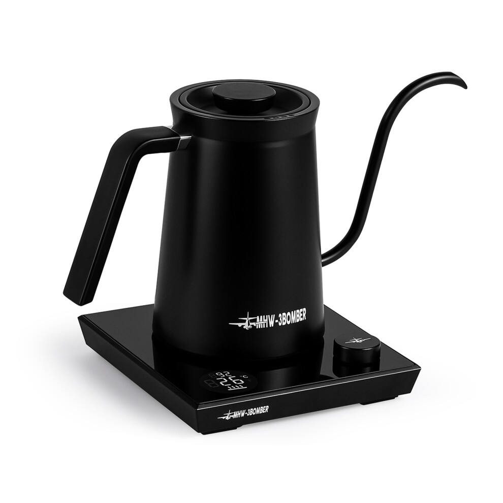 20oz Electric Coffee Kettle Temp Control SUS304 Stainless Steel LED-image-OPC-PMY2WKZ-NEW