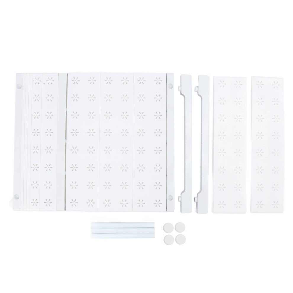 (Length 47-68cm / 18.5-26.8in) Expandable Wardrobe Shelf 67-88cm Space Saving-image-OPC-PMY2X2S-NEW