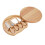 Rubberwood Cheese Board Set with 4 Stainless Steel Tools 4