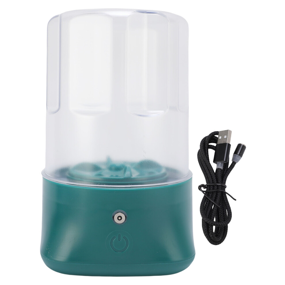 (Green) Mini Portable Underwear Washer Quiet Travel Laundry Machine White 422354331355