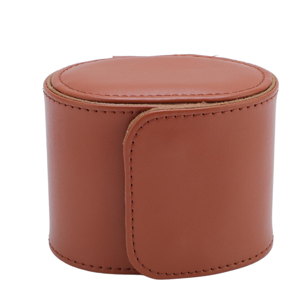 (1 Slot) PU Leather Watch Roll Case 2 Slot Soft Lining Secure Storage Travel-image-OPC-PMY55PP-NEW