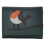 (Green) Robin Bird Tri-Fold Ladies Purse 1