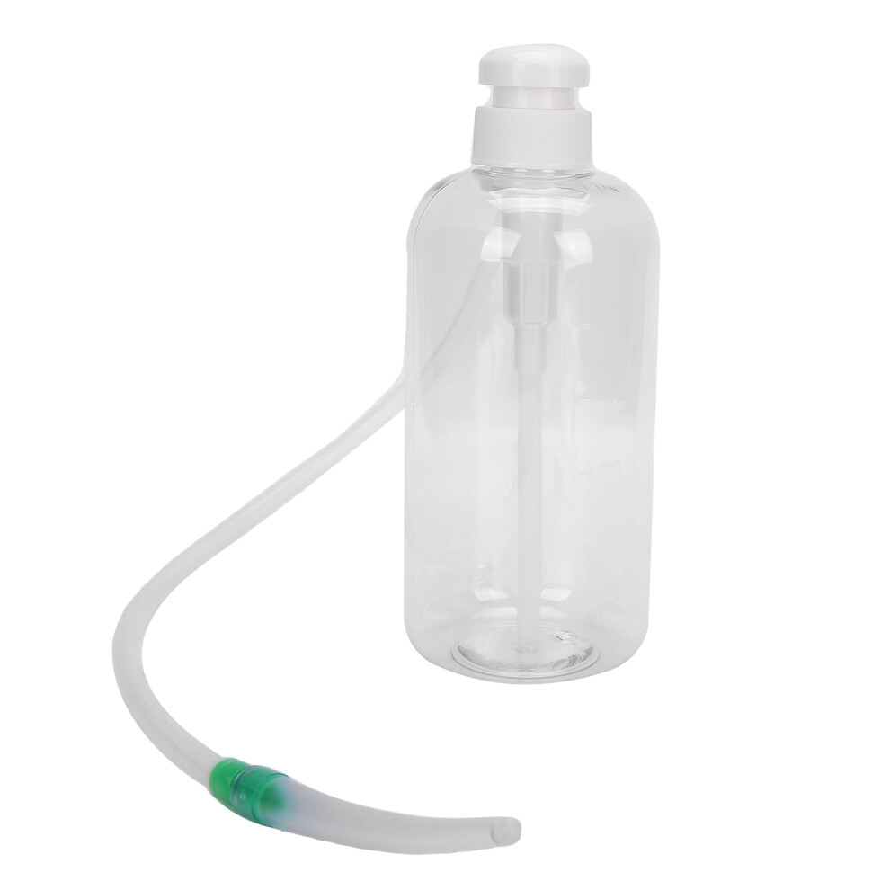 600ml Reusable Female Vaginal & Anal Irrigator with Push-Type Washer