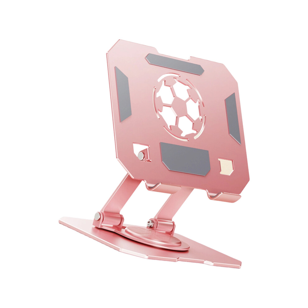 Portable 360 Degree Rotating Tablets Stand With Double- Pink 7754000336159