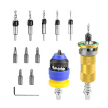 Smooth Drilling Semi Auto Adjustable Boring Tool Fixed-Gold