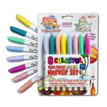 Eggmazing Egg Decorator - Original EggMazing & Treemendous Décor - 8 Marqueurs Colorés Non Toxiques