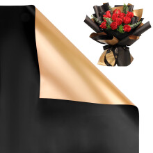 CCINEE 20 ark Dobbeltsidet Gloden Blomster Indpakningspapir Vandt?t Frisk Blomster Indpakningsmateriale Blomsterhandler Buket Supplies DIY Craft