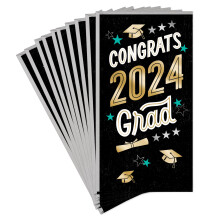 Hallmark 2024 Gradução Cartões para Dinheiro ou Cartões-presente (10 Cartões com Envelopes)