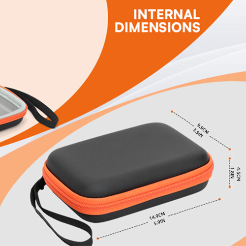 External Hard Drive Portable Hard Drive Storage Bag Holder 2