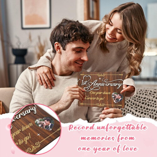 Album photo d'anniversaire de 1 an Cadeaux de rencontre d'un an 2