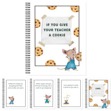 rubeonly als je een leraar een koekjesboek cadeau voor hem geeft - mannelijke leraar waardering geschenken doordacht bedankboek voor leraren dag best