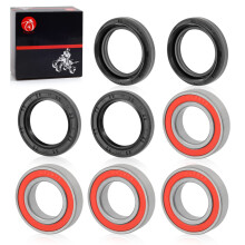 Kit di Guarnizioni per Cuscinetti Anteriori Compatibili con Yamaha Wolverine Big Bear Grizzly Kodiak