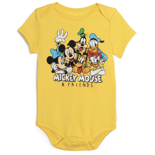 Disney Disney Mickey Mouse Nyfödda Pojkar 5 Pack Bodysuits 3-6 Månader 2
