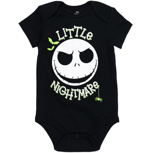 Disney Disney Nightmare Before Christmas Jack Skellington Sally 5 Pack Bodysuits 24 Months 1