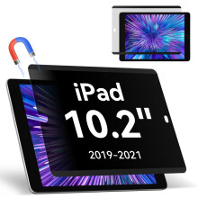 Mgneses adatvdelmi szuro kompatibilis a 7./8./9. genercis iPaddel (10,2 hvelykes, 2019/2020/2021) Kiveheto tkrzodsmentes kk fny adatvdelmi