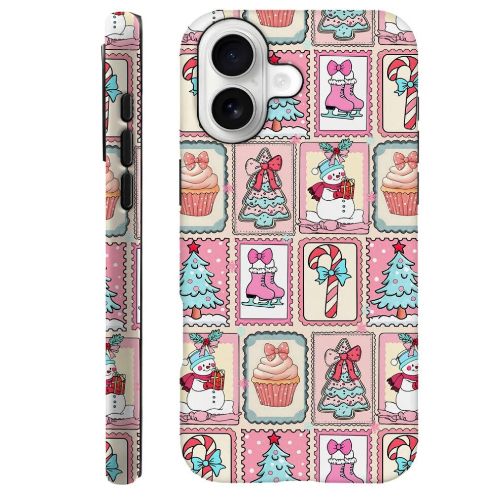 Daizag Case Compatible With Iphone 17 Durable Shock Protection Cover For Girl Women Christmas Tree Cute Snowman 9489910608444