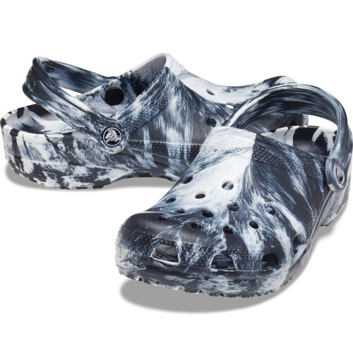 Crocs Crocs Classic Marbled Tie-Dye Klomp 103 Mannen 12, Vrouwen 14 Medium 2