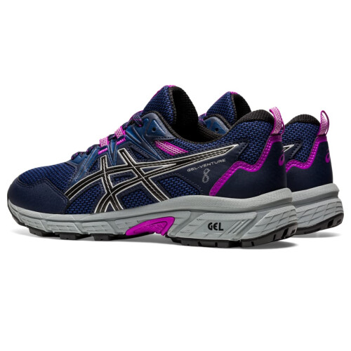 Asics ASICS Γυναικεία Παπούτσια Τρεξίματος Gel-Venture 8, 5.5, Midnight/Pure Silver 2