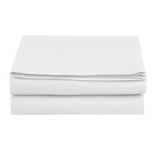 Lençol Ajustado de Luxo Comfort Elegante Sem Rugas 1500 Qualidade Hotel 1 Peça, Tamanho California King, Branco