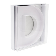 SHENGHE 12"""" invulbare kartonnen letter charcuterie geschenk cupcake doos met deksel snoepverpakking (D)