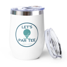 Super Fly Goods - Tasse de golf de 12 oz - Gobelet isotherme en acier inoxydable avec couvercle | Cadeaux pour femmes, papa et joueurs, ide de c