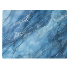 Blauw marmeren keukenglas snijplank Oceaan decoratief cadeau Gemarmerd granieten steen Rock cadeau voor haar moeder vrouw (blauw marmer)