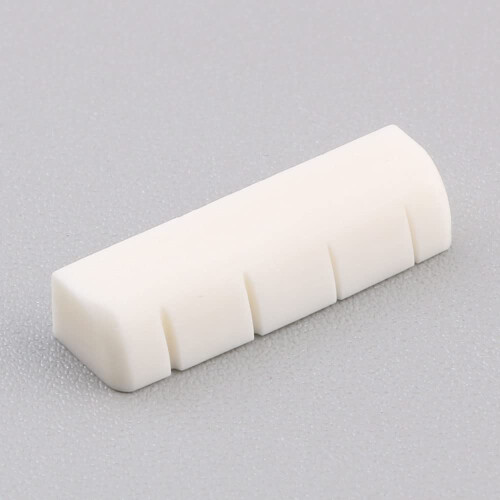 LYWSMSK Botten banjo top nut voor 4 string / 5 string Banjo 30x 6x 9mm