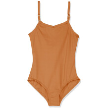 Leotardo Camisola Ajustável para Meninas Capezio, Tom de Pele Médio