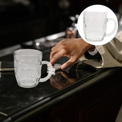 260 ml beer mug for alcoholic beverages with 2