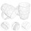 50pcs Mini Plastic Beer Mug Models for Dollhouse 4