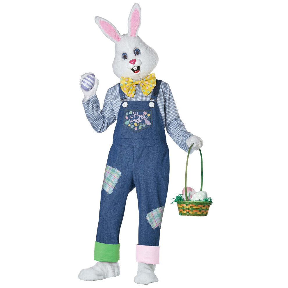 Photos - Fancy Dress California Costumes Adult Happy Easter Bunny Costume Large/X-Large Multi CCC-5221-002 