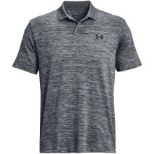 Polo Masculino Under Armour Performance 3.0, (012) Cinza Pitch / Preto, Grande Alto