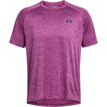 Camiseta de Manga Curta Under Armour Tech 2.0 para Homem, (573) Magenta Místico / Preto, 4X-Grande Alto
