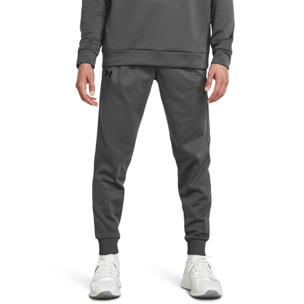 Under Armour Men's Armourfleece Jogger (025) Castlerock / / Black 4X-Large