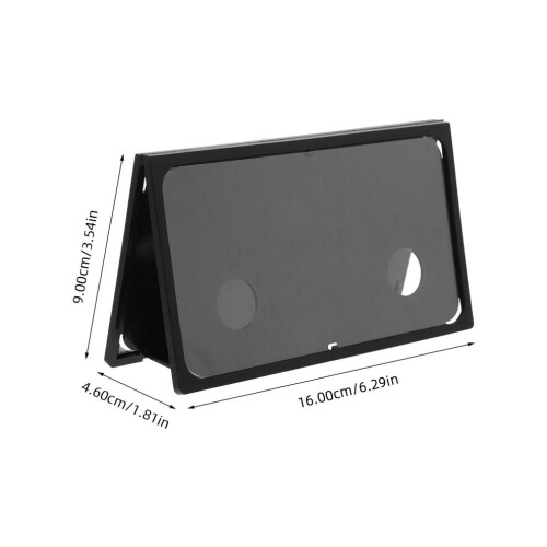 Transparent table stand for desktop, poster holder, display 1