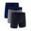 Under Armour Under Armour Performance Cotton Boxer - Solid 6in 3-Pack Midnight Navy - Core MD 1