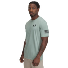 Under Armour Miesten Uusi Freedom Flag T-paita (348) Silikanvihre / / Musta 4X-Large