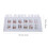 2 Baby-Bilderrahmen, Fotowand, 12 Monate 2