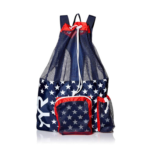 TYR TYR Big Mummy Backpack Mesh Bag - Usa Print