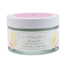 LOLLIA Breathe testvaj 5,5 oz. - Bazsarzsa s fehr liliom illat - Shea vajas s kakavajas testpol noi hidratl s sima test hidratl