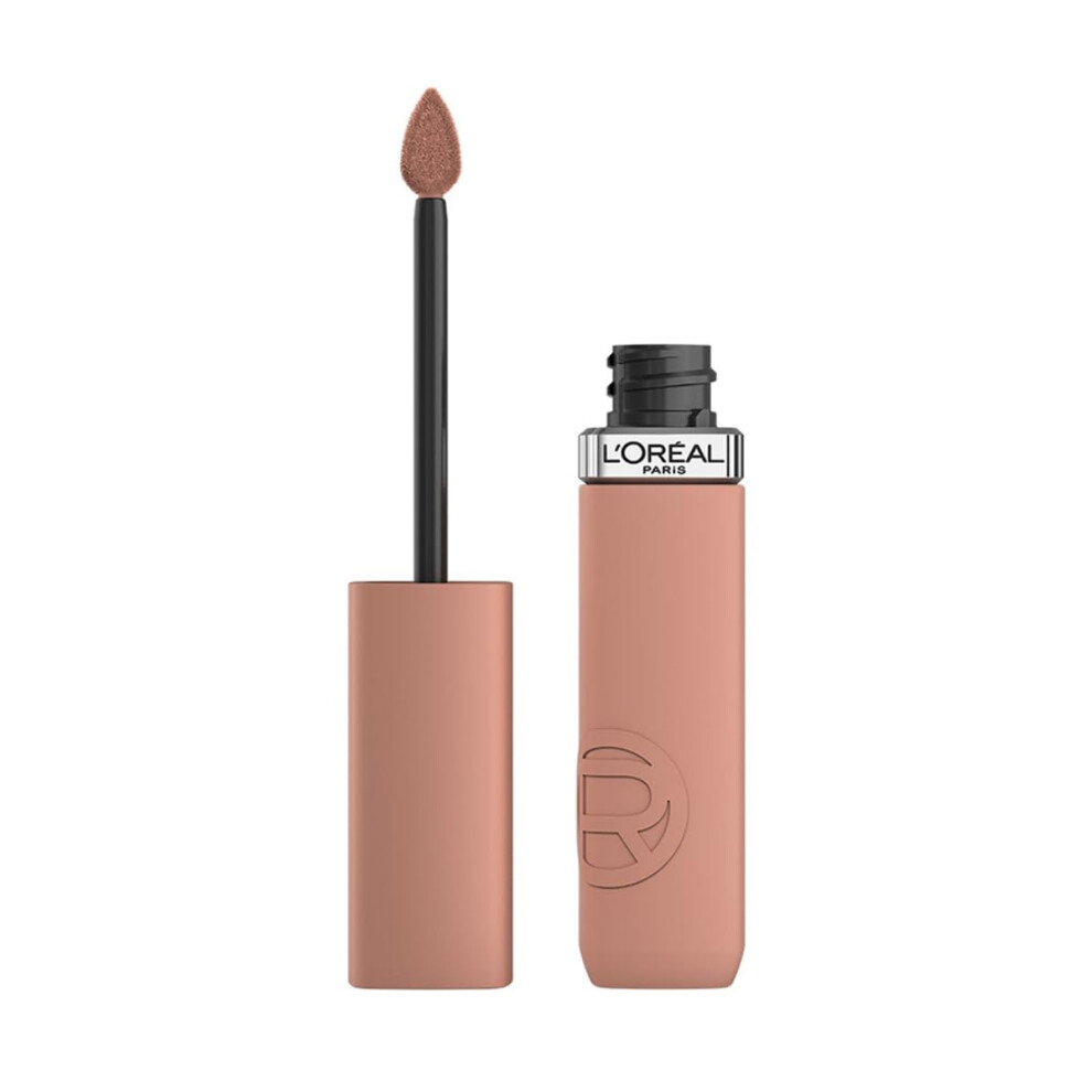 Loral Paris L'oreal Paris Infallible Matte Resistance Liquid Lipstick Up To 16 Hour Wear Breakfast In Bed 105 0.17 Fl Oz