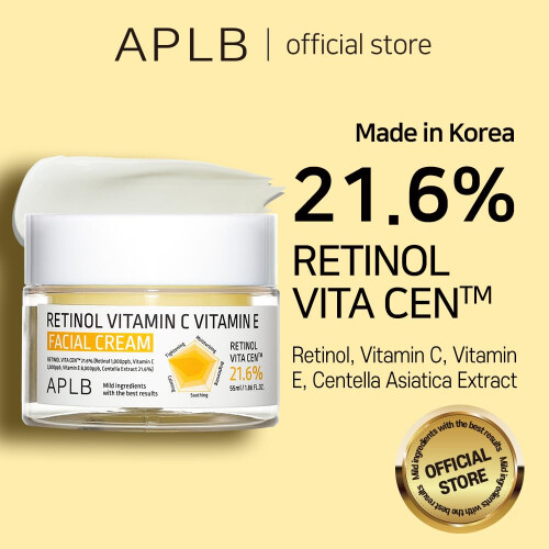 APLB, Creme facciale con Retinolo, Vitamina C e E 1