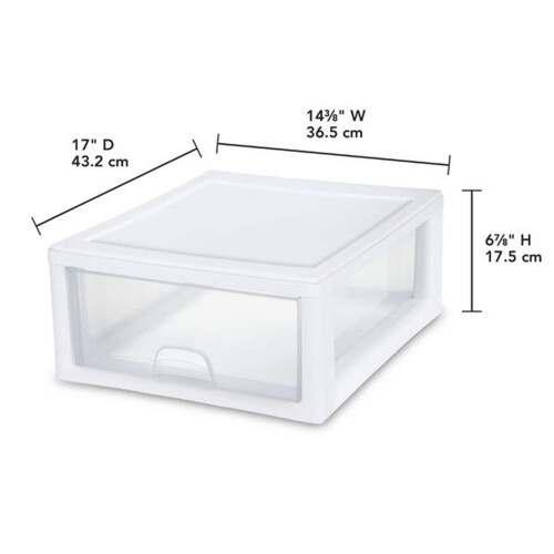 16-Qt. Stapelbare Schublade 1